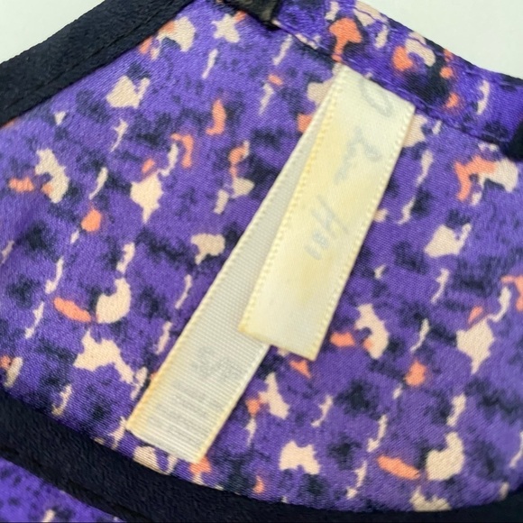 I Love H81 Purple Splatter Print Cami Tank Sz Small - Picture 6 of 6